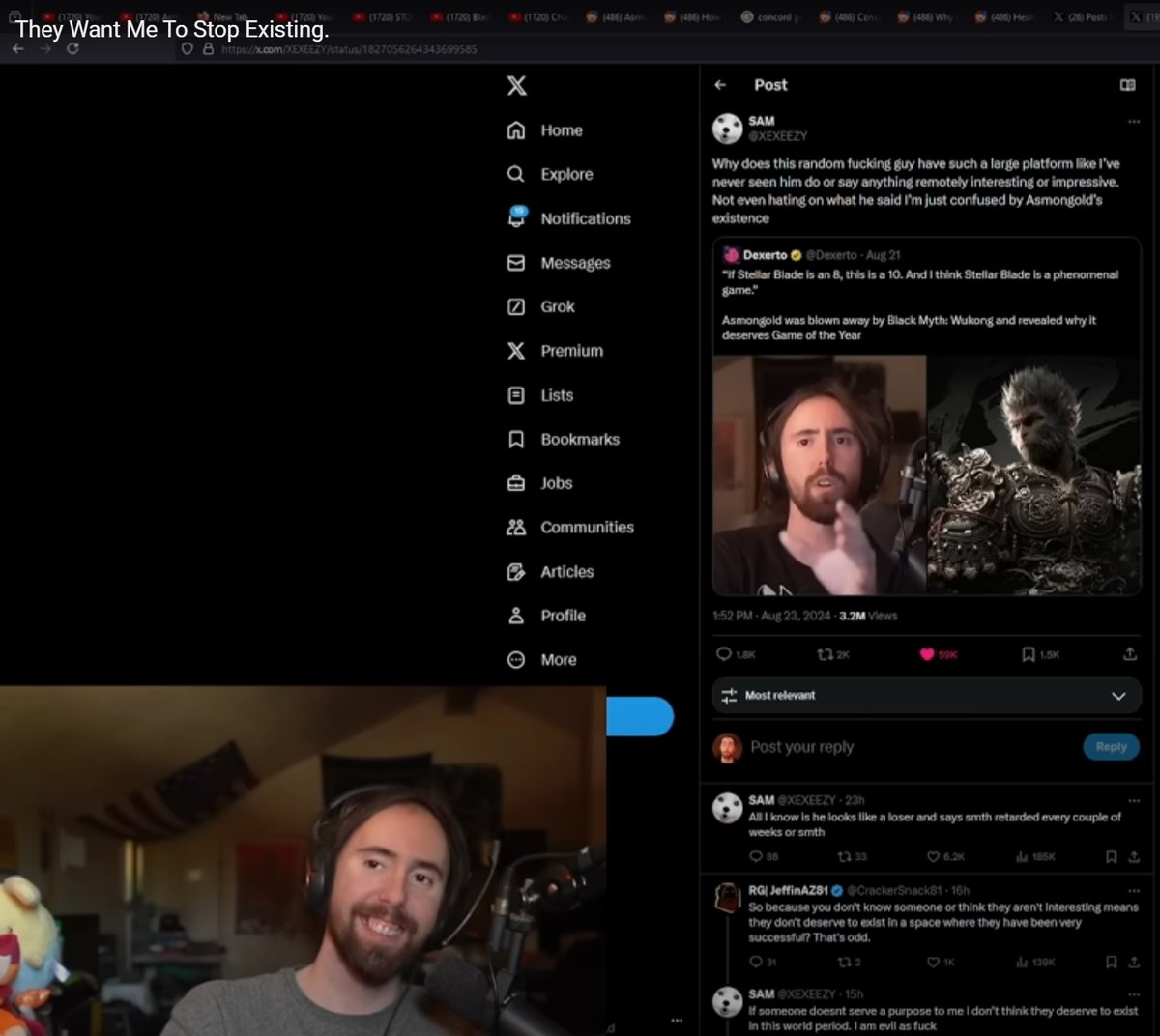 AndrewBlakely's tweet photo. @bandit_shy @XEXEEZY Doesn't matter where. The fact is this post is fake news. You can see they're just reading the Tweet some loser posted. https://t.co/thYpTxD1Rs
