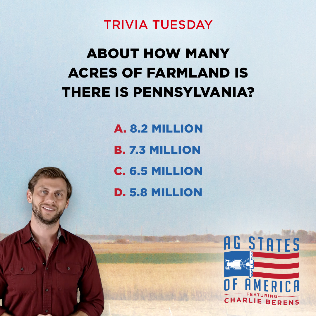 PivotBioOC's tweet photo. While 60% of Pennsylvania is covered in forest, you'll be surprised how much farmland there is in the Quaker State. https://t.co/IXzJRUV9xv