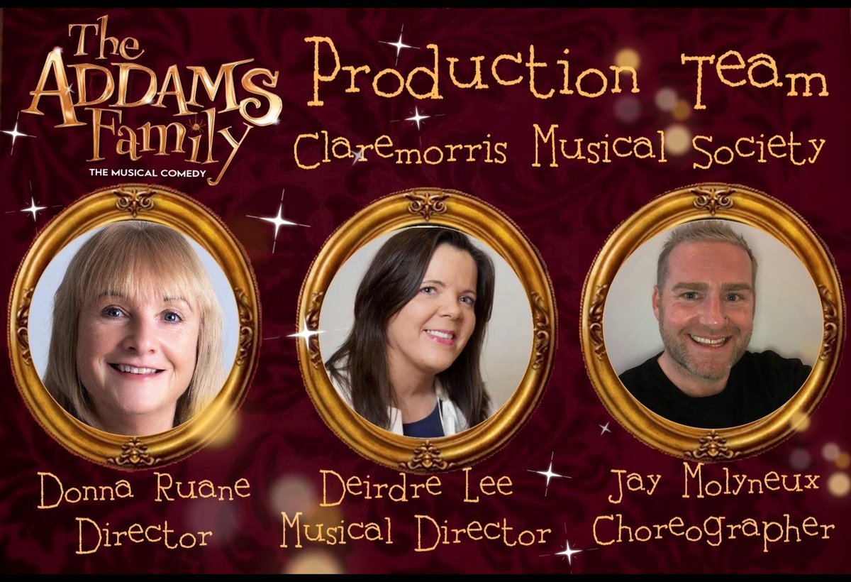 Claremorris Musical Society announces auditions for The Addams Family

con-telegraph.ie/2024/08/27/cla… 

<a href="/Claremorris_MS/">ClaremorrisMS</a> <a href="/Townhall_CM/">Claremorris_TownHall</a>