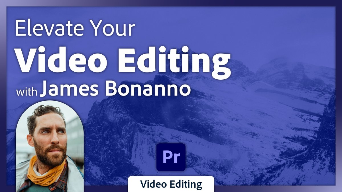 <a href="/WadeAcuff/">Wade Acuff</a> <a href="/motionbynick/">nick greenawalt</a> Whether you're starting out or refining your video editing skills, join <a href="/BonannoJames/">James Bonanno</a> for a hands-on session in #PremierePro. He'll cover key editing techniques, useful tips, efficient workflows, and more!

Tune in at 10:30 AM PDT: adobe.ly/3AFnxkU