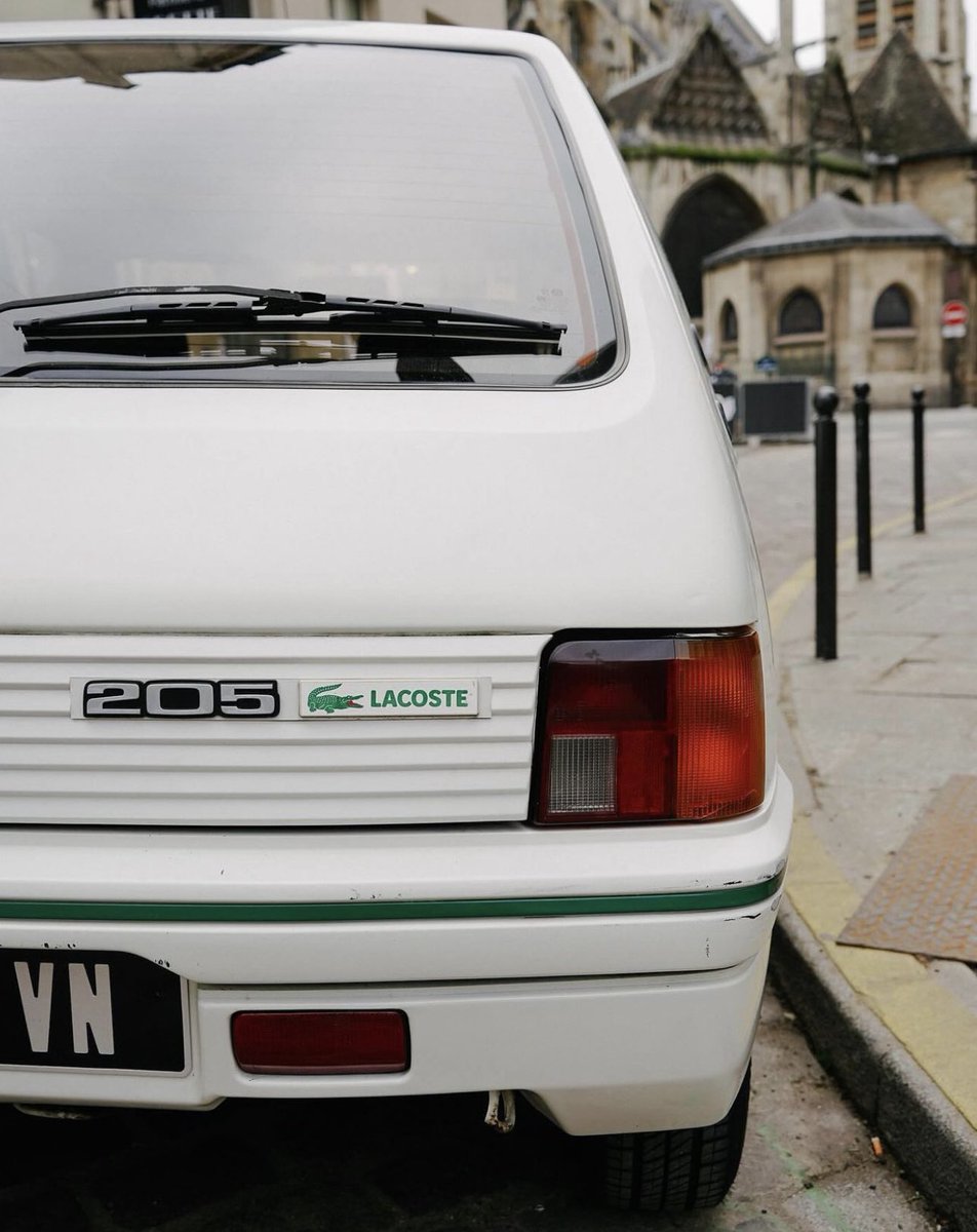 Peugeot 205 x Lacoste (1984)