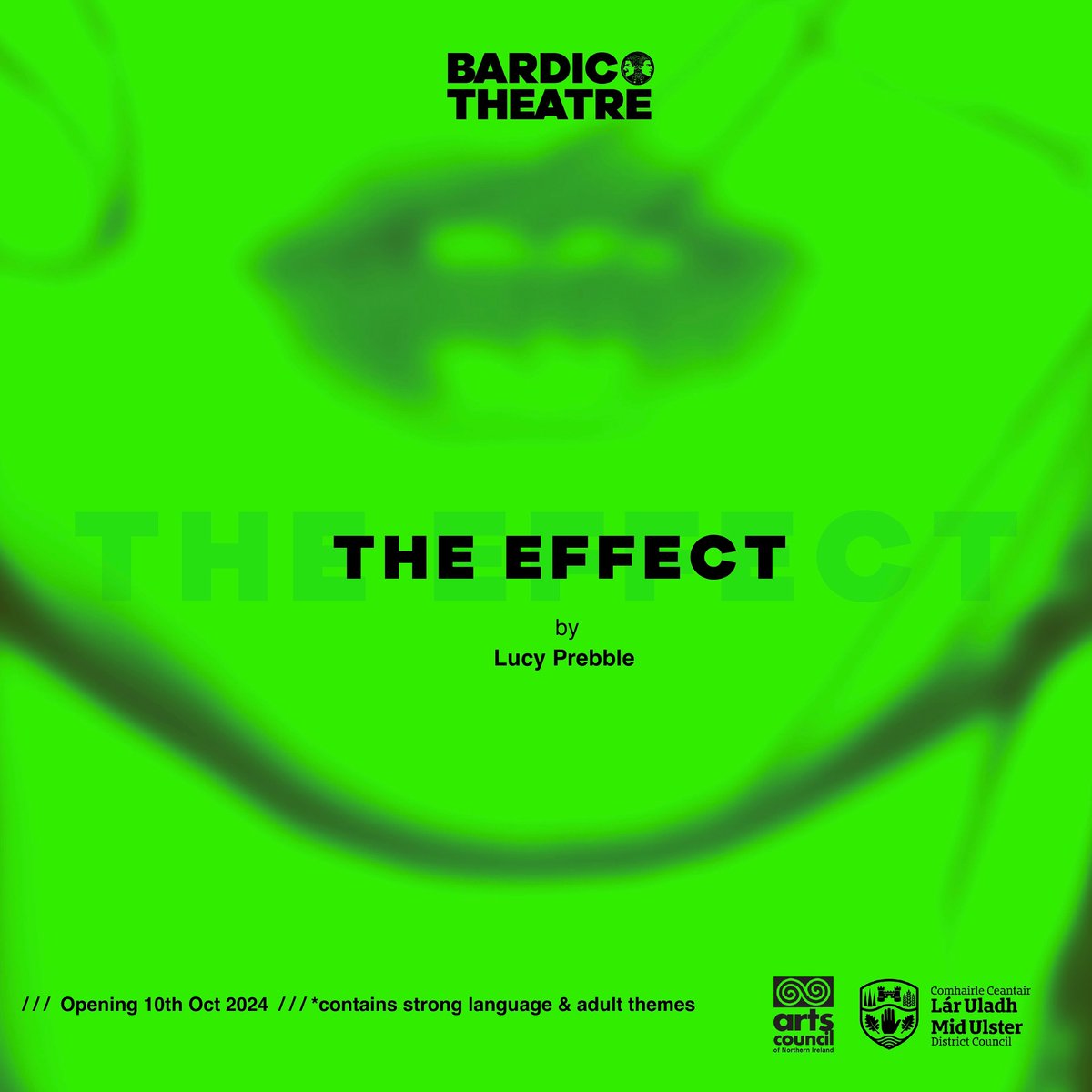 𝗡𝗘𝗪 𝗦𝗘𝗔𝗦𝗢𝗡 • 𝗡𝗘𝗪 𝗗𝗥𝗔𝗠𝗔
THE EFFECT 𝘣𝘺 𝘓𝘶𝘤𝘺 𝘗𝑟𝘦𝘣𝘣𝘭𝘦

An illicit romance turns a clinical drug trial into a 21st-century Romeo and Juliet emotional rollercoaster in Lucy Prebble’s award-winning play.

Opens Thur 10 Oct • BardicTheatre.com