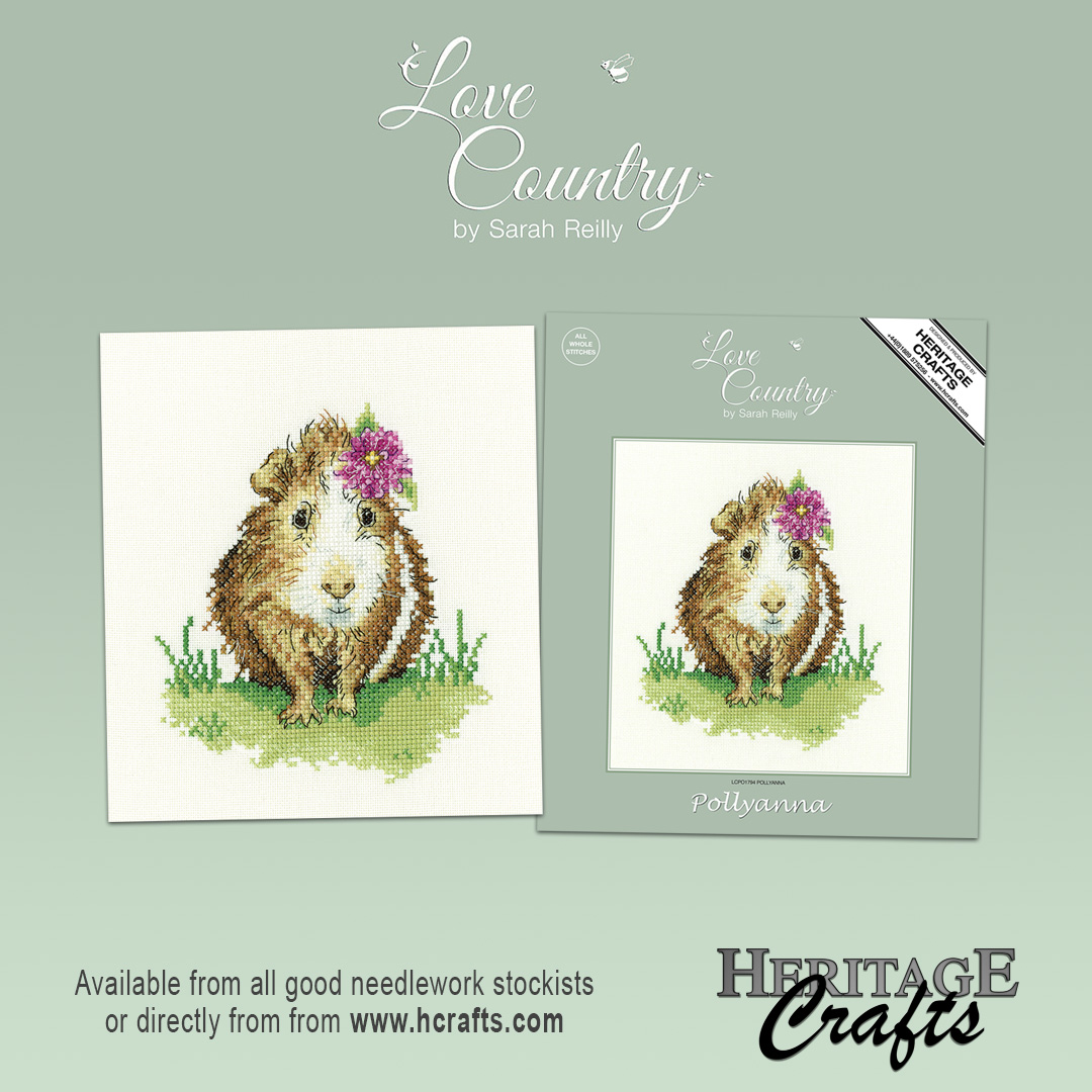 heritagecrafts's tweet photo. 'Pollyanna', our second new cross stitch kit from Sarah Reilly.

https://t.co/UkAyjyP1ka

#crossstitch #crossstitching #xstitch #lovecountry #sarahreilly #heritagecrafts https://t.co/QTSBSuaFWn