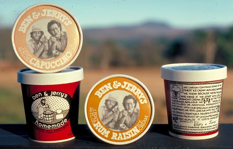 Cherry Garcia, Phish Food and Half Baked, oh my! Ben and Jerry have come a long way since 1977 and selling ice cream from a renovated Burlington gas station, and VEDA is proud to have supported their success.

Read more VEDA borrower success stories here: veda.org/borrower-stori…