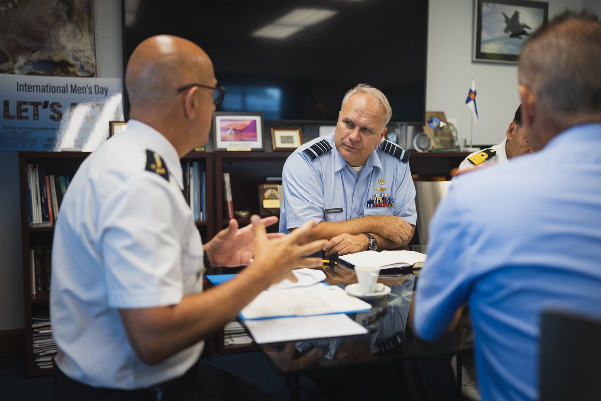 Good to be briefed on current and future developments by <a href="/NATO_SACT/">NATO Supreme Allied Commander Transformation SACT</a> General Philippe Lavinge. Understanding the strategic priorities of <a href="/NATO/">NATO</a> helps strengthen and expand effective collaboration within the alliance. #StrongerTogether