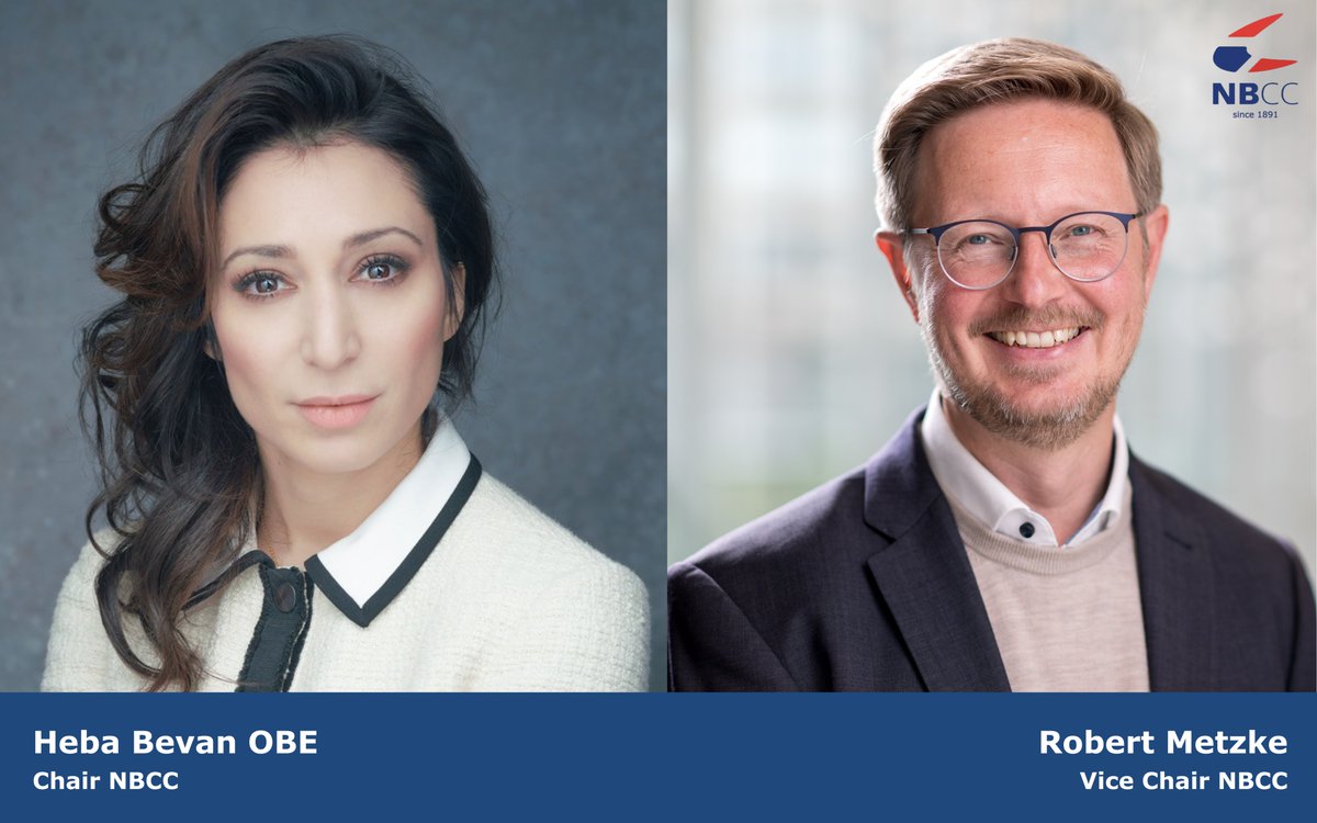 🌟 Exciting news! Heba Bevan OBE is the new Chair of the NBCC, marking a historic milestone as the first female Chair.  Robert Metzke of Philips joins as Vice Chair. Together, they’ll drive growth &amp; innovation in UK-NL. 🇳🇱 🇬🇧

#NBCC #NorthSeaNeighbours #WeAreNBCC #NewBeginnings