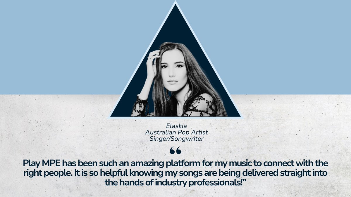 Being able to work closely with Singers, songwriters, artists and promo teams is what we love to do! Hearing back from those who've used Player to promote their music worldwide is always incredible! Thanks <a href="/elaskiamusic/">Elaskia</a> !!  

#promote #discover #track #plaympe #music