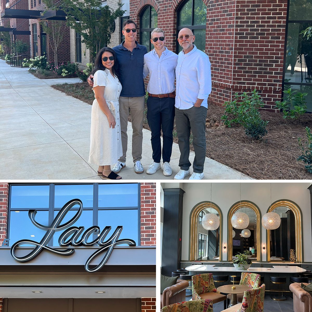 Ben Colonomos, Elizabeth Vazquez, Peter Joerss, and Austin Smith visited The Lacy at South Main and experienced the exceptional lifestyle our residents enjoy! The Lacy at South Main is a 326-unit, garden-style multifamily property. pointoneholdings.com/portfolio/the-…

#pointoneholdings