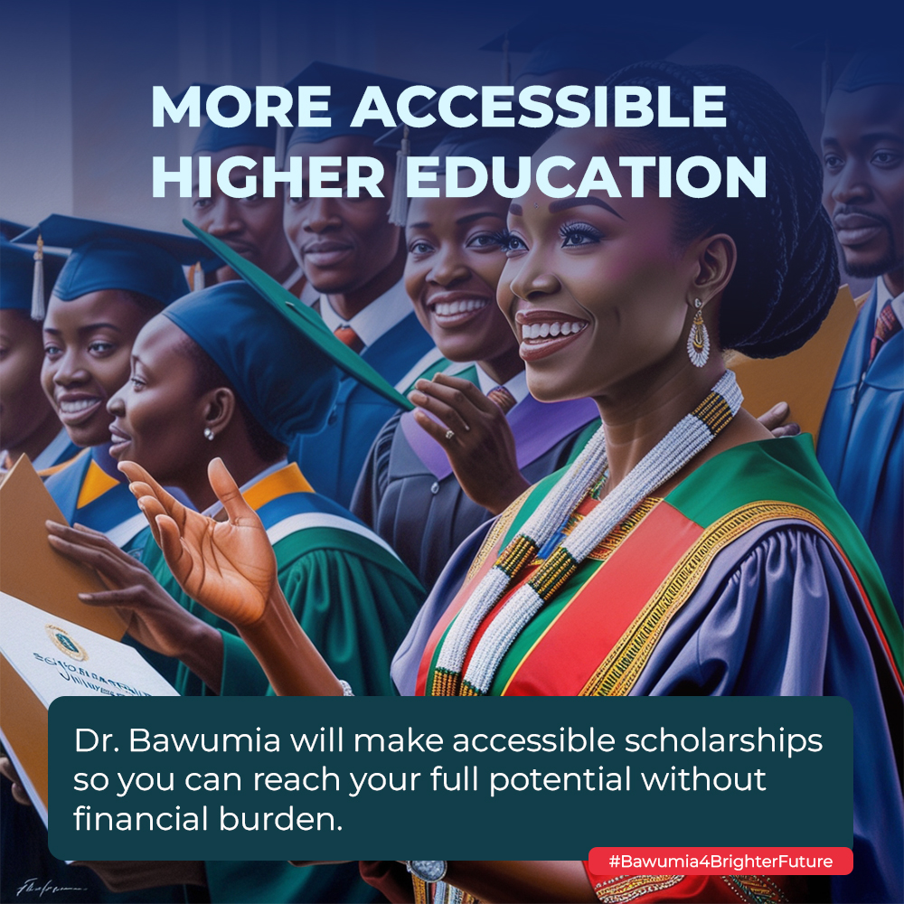 Dr Bawumia will make accessible scholarships so students can reach their full potential without burden.
#BawumiaForPresident #BBNaija  
#Mahama24HourEconomy #PaulAdomOtchere #BREAKINGNEWS #wontumi #TV3GH #BawumiaMeansBusiness