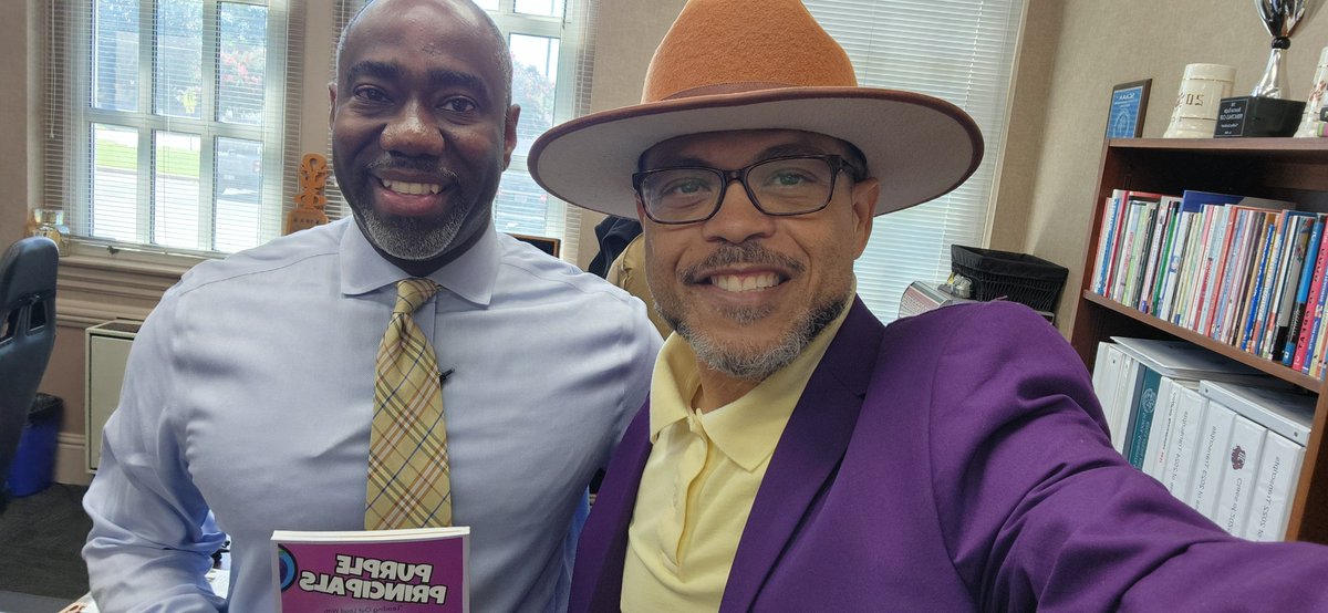 Strong leaders understand the importance of creating opportunities for others to grow! #PurplePrincipals