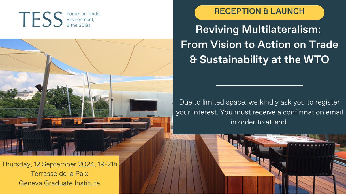 Forum on Trade, Environment & the SDGs tweet media