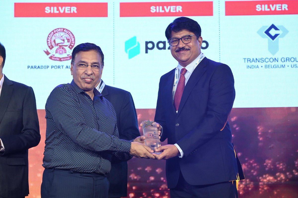 dgshipping_IN's tweet image. 🎉 DG Shipping has been honored with the “SPECIAL JURY AWARD FOR OUTSTANDING CONTRIBUTION IN Environmental, Social and Governance” at the 14th Edition of All India Maritime And Logistics Awards 2024 (MALA) by EXIM India. Dr. Raut P K, DDG, received the award on our behalf. 🌟