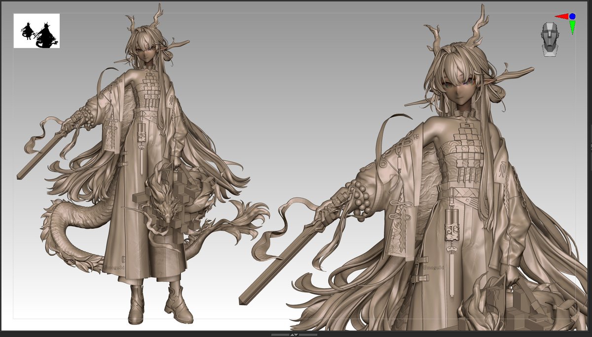 #アークナイツ
#Arknights
#明日方舟
#명일방주 
#シュウ
趣味造形）遅くなりましたが、4.5周年おめでとうございます。イベント楽しかった！🌾🐉