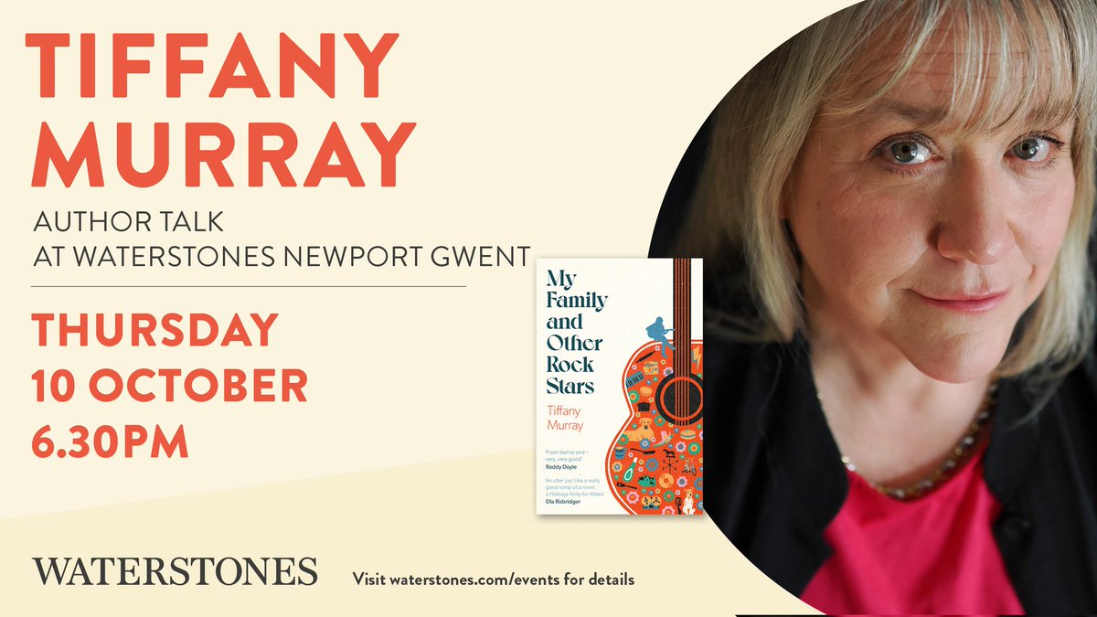 Waterstones Newport (@waterstonesnewp) on Twitter photo Join us in store to hear <a href="/tiffanymurray/">Dr Tiffany Murray</a> talk about her truly unique story of growing up at Rockfield, the iconic recording studios in the '70's Join us in store to hear <a href="/tiffanymurray/">Dr Tiffany Murray</a> talk about her truly unique story of growing up at Rockfield, the iconic recording studios in the '70's