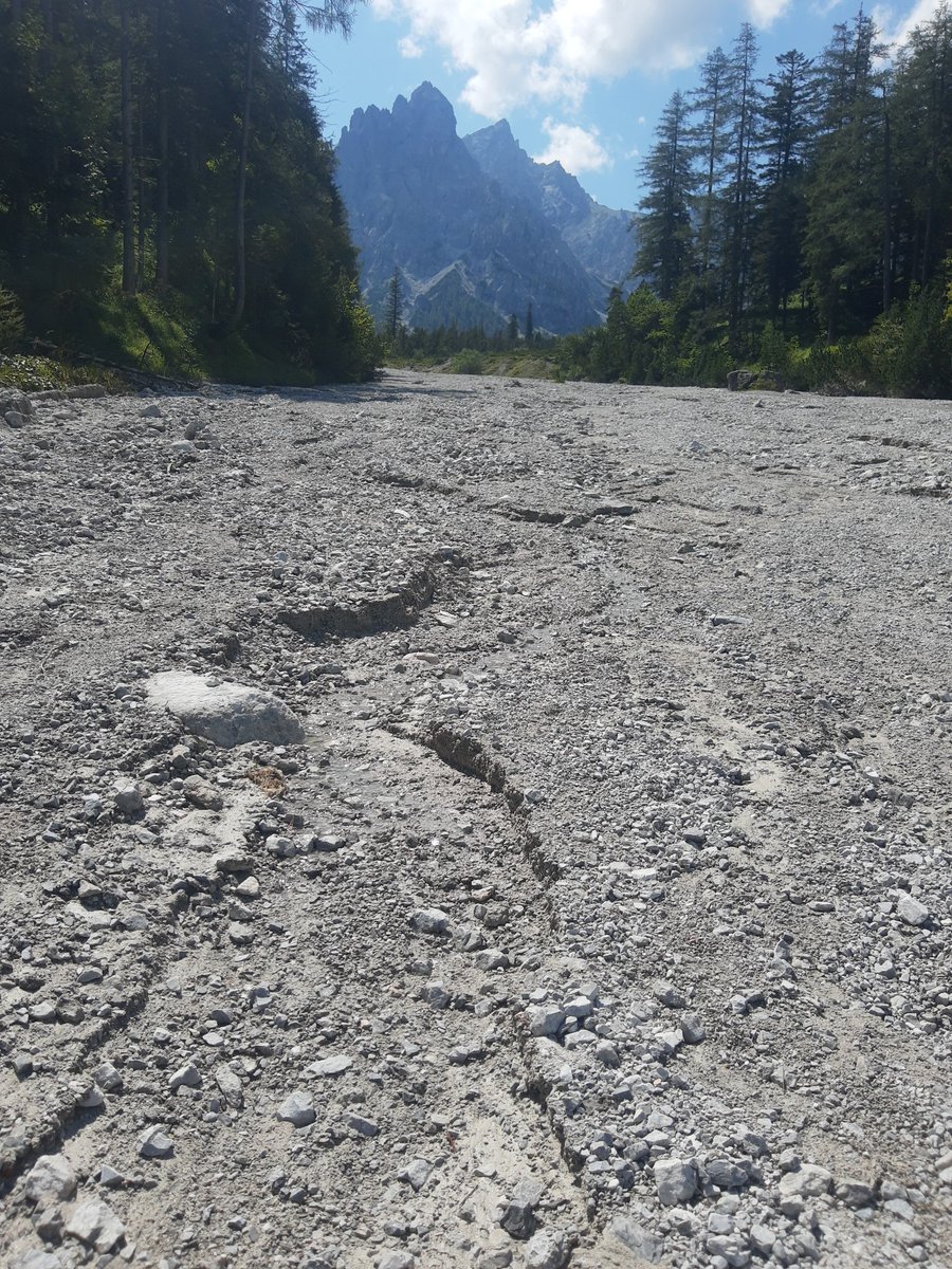 Wimbachgries #Alps. Impressive braided river deposits in between folded and faulted units of the Northern Calcareous Alps 
@FB_EnvBiodiv