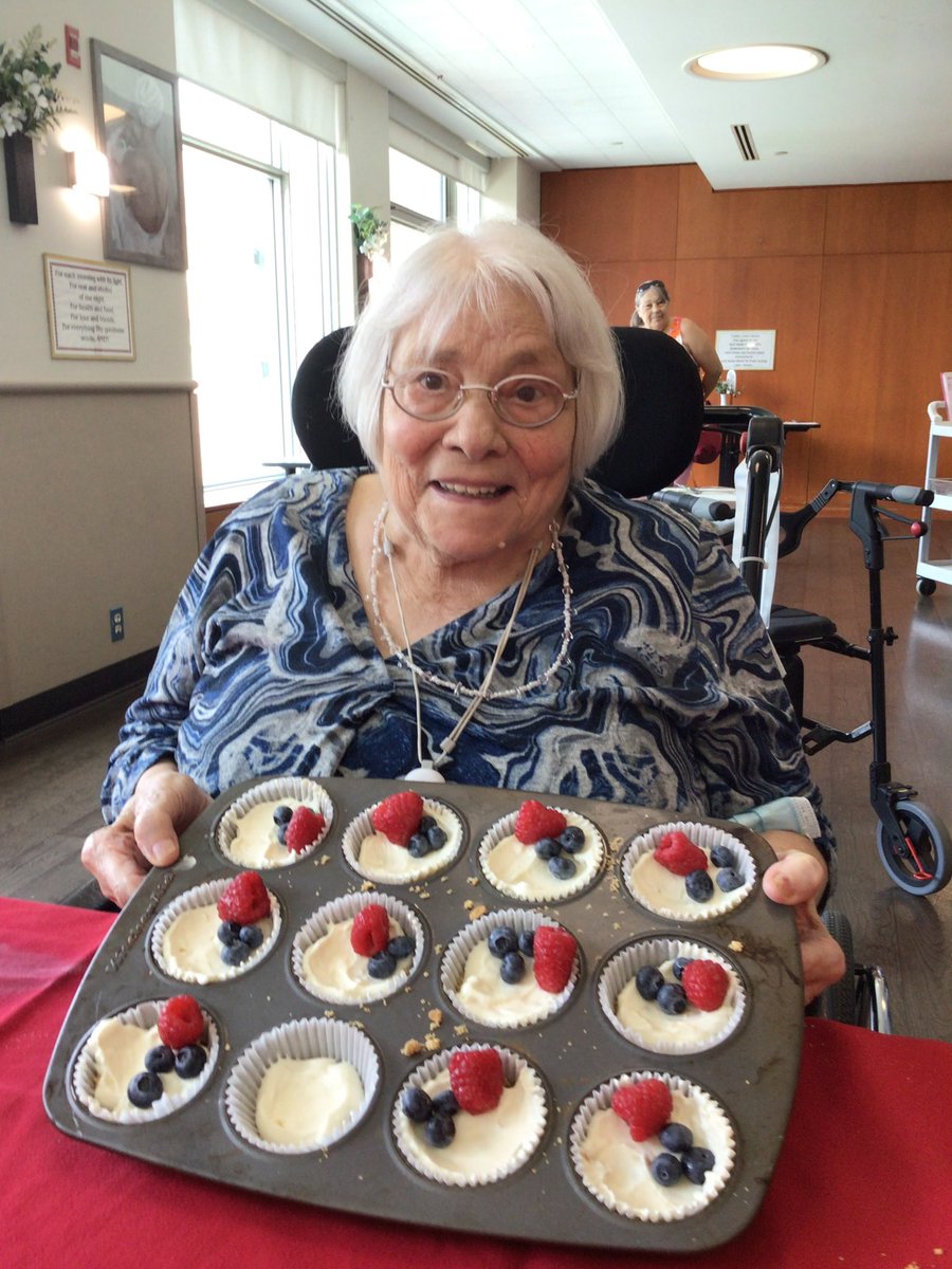 Our residents had a blast at our recent baking social! 🍰 The smiles say it all—good company and a sweet treat make for the perfect day.