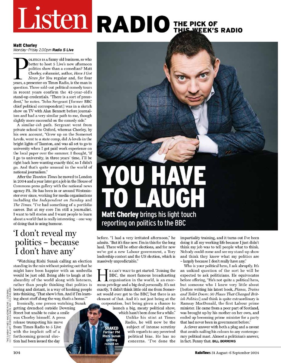 Matt Chorley tweet media