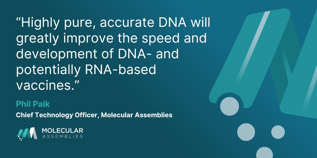 We are excited to announce the extension of our involvement in the DARPA Nucleic acids On-demand Worldwide (NOW) program.

To learn more, read the release: molecularassemblies.com/press-releases…