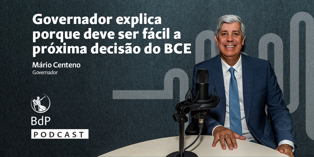 bancodeportugal's tweet photo. 🎙️Novo #podcast do @bancodeportugal: Governador Mário Centeno explica porque deve ser “fácil” a próxima decisão do BCE
🔗https://t.co/v24MQIDlSU
#bdppodcasts #bdppodcast #podcast #podcasting #podcaster #bdpmaispróximo https://t.co/R3hXSaRUZh