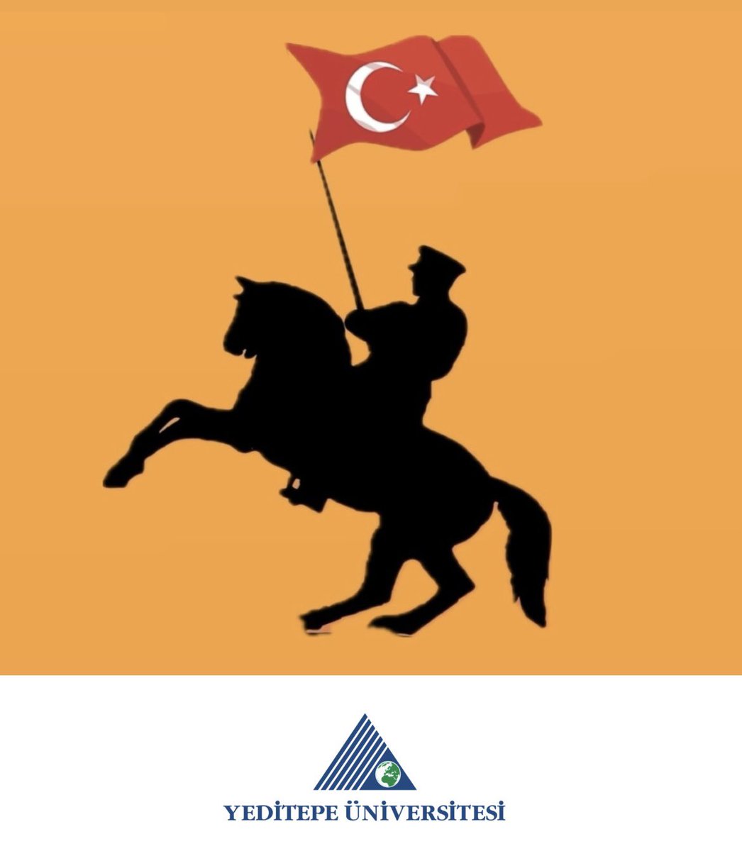 YeditepeUni's tweet photo. “Dağlarda tek tek ateşler yanıyordu.  
Ve yıldızlar öyle ışıltılı, öyle ferahtılar ki şayak kalpaklı adam  
nasıl ve ne zaman geleceğini bilmeden güzel, rahat günlere inanıyordu  
ve gülen bıyıklarıyla duruyordu ki mavzerinin yanında,  
birdenbire beş adım sağında onu gördü.  
Paşalar onun arkasındaydılar.  
O, saati sordu.  
Paşalar: ‘Üç’, dediler.  
Sarışın bir kurda benziyordu.  
Ve mavi gözleri çakmak çakmaktı.  
Yürüdü uçurumun başına kadar,  
eğildi, durdu.  
Bıraksalar  
ince, uzun bacakları üstünde yaylanarak  
ve karanlıkta akan bir yıldız gibi kayarak  
Kocatepe’den Afyon ovasına atlayacaktı…”

#MustafaKemalAtatürk #Atatürk #YeditepeÜniversitesi  @RectorYeditepe