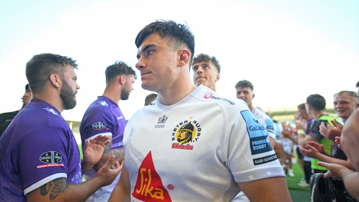 ExeterChiefs's tweet photo. Continuing their winning ways in Chiefs kit π
Proud to have had our U20s back at HQ on Saturday!
#JointheJourney | #PreSeason24 | @EnglandRugby https://t.co/5TdmQHEnk5