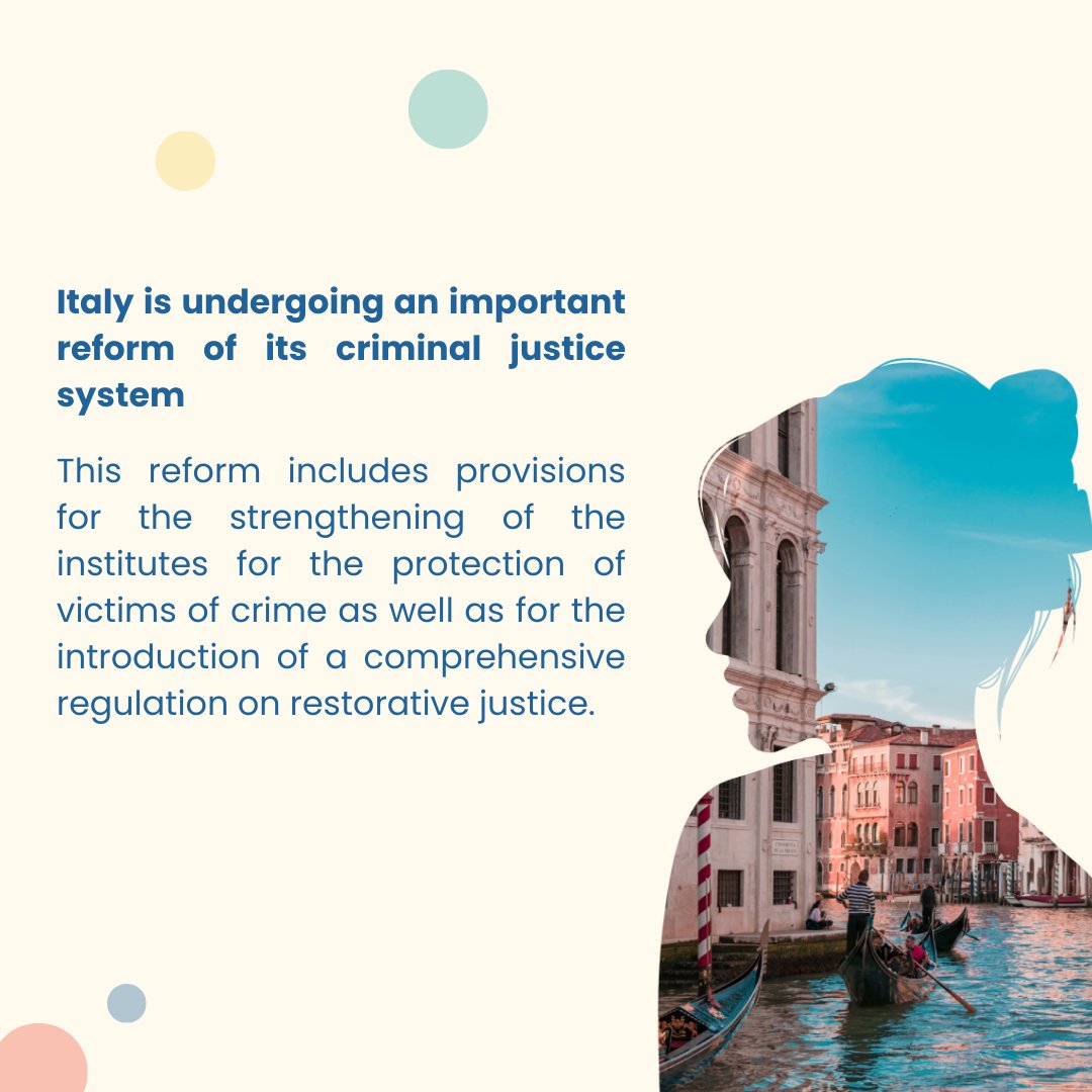 We continue to publicise the findings of the recent BeneVict report to inspire changes to national support services across the EU.
Here are some positive findings from Italy.
Learn more: victim-support.eu/what-we-do/our…