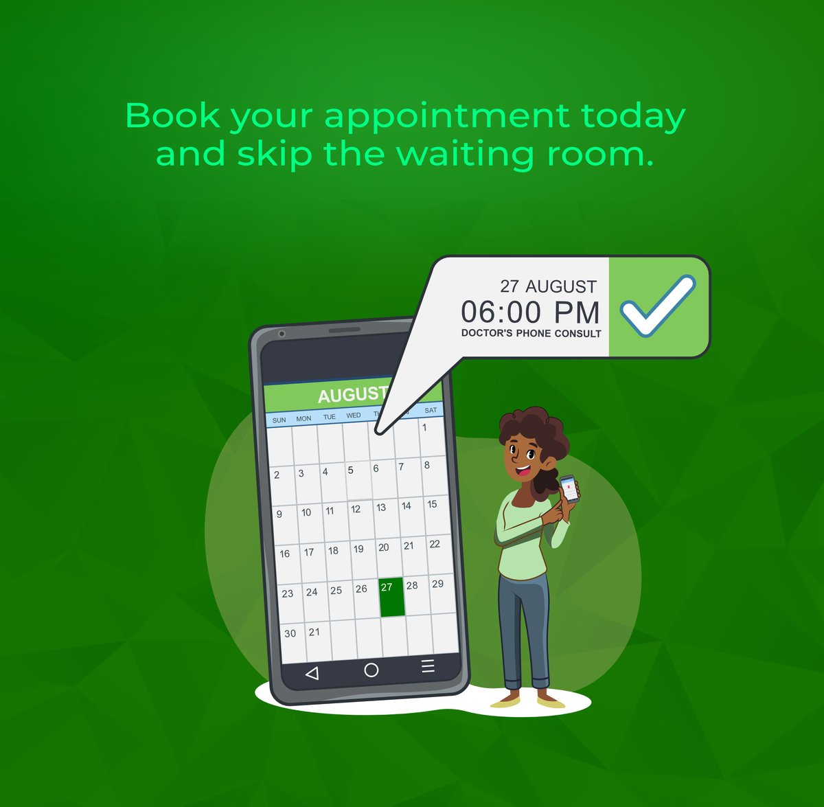 GhingerC's tweet photo. 70% of minor health issues can be solved without leaving home. Shocking, right? 😲

Why sit in a waiting room when expert care is just a click away? From that stubborn cough to a nagging headache, your health doesn’t have to wait. https://t.co/TVRq8dTZ0M