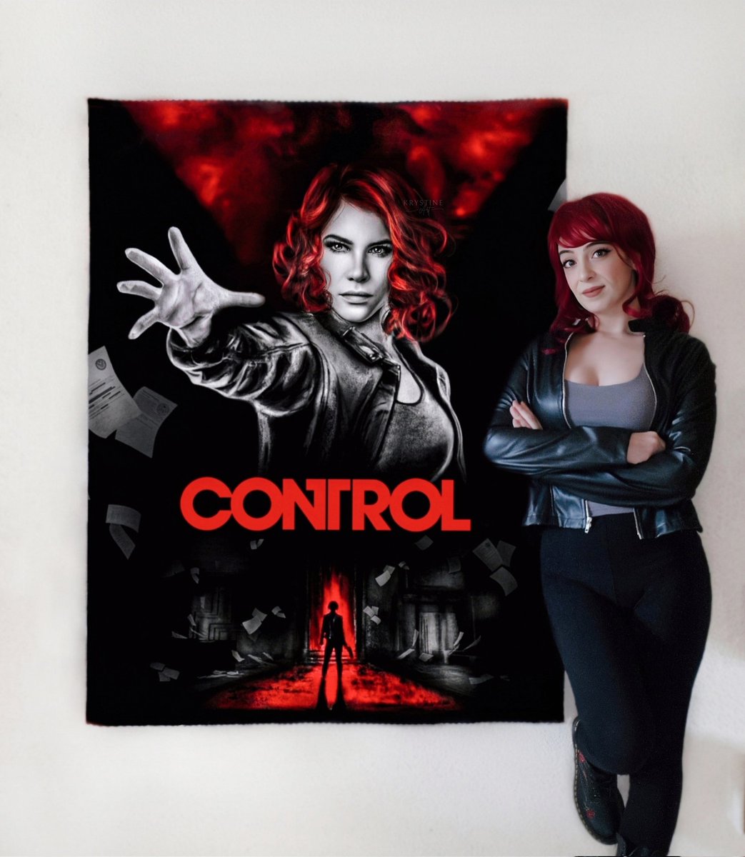 Krystine_art's tweet photo. Super happy to have created this new art to celebrate #5YearsinControl 🥳💥✨️
I'm always honored, grateful for the collabs I've done with the fantastic people at @505_Games &amp; @remedygames. 

Happy 5 years, Control! 🔻🖤 https://t.co/nphK2BSAuT