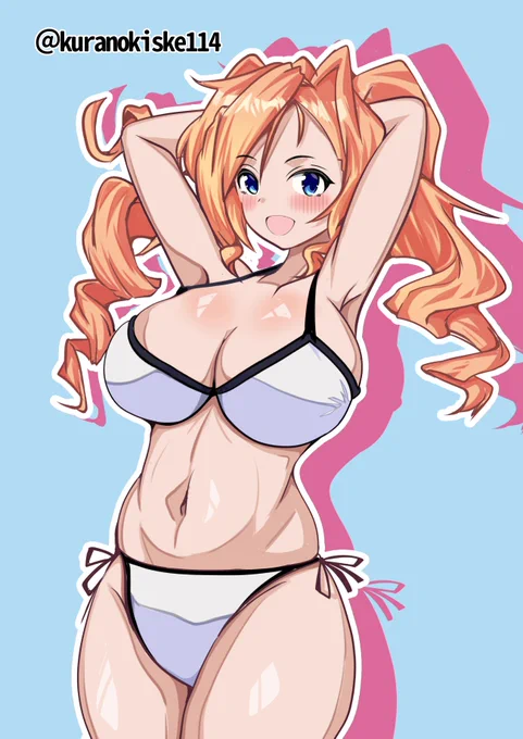 水着ホノルル(差分日焼けモード)#艦これ 