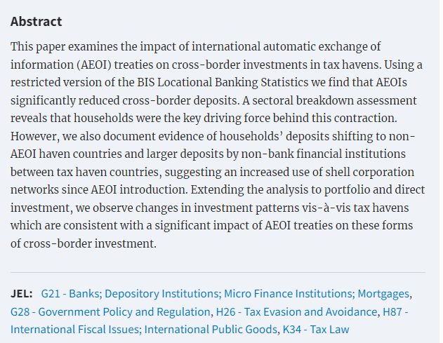 TCD Economics (@tcdeconomics) on Twitter photo 📚 Recent Publication News 📚
Professor <a href="/abenetrix/">Agustín Bénétrix</a> has published "Automatic for the (tax) people ..." with Lorenz Emter & <a href="/Schmitz_BoP/">Martin Schmitz</a> in Economic Policy.
Read more 👉tinyurl.com/yrsx738y
<a href="/OxUniPress/">Oxford University Press</a> @TCD_SSP #econtwitter #econresearch 📚 Recent Publication News 📚
Professor <a href="/abenetrix/">Agustín Bénétrix</a> has published "Automatic for the (tax) people ..." with Lorenz Emter & <a href="/Schmitz_BoP/">Martin Schmitz</a> in Economic Policy.
Read more 👉tinyurl.com/yrsx738y
<a href="/OxUniPress/">Oxford University Press</a> @TCD_SSP #econtwitter #econresearch