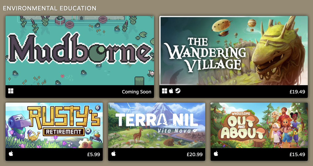 TNgineers 🛠🐸 making Mudborne! (@tngineers) on Twitter photo We've got some excellent company as part of <a href="/wearemooncube/">Mooncube Games</a>'s "Back To School Games" celebration, now live on Steam! 🐸🌱
Check out Mudborne's new demo alongside a whole bunch of other wonderful nature games <3 We've got some excellent company as part of <a href="/wearemooncube/">Mooncube Games</a>'s "Back To School Games" celebration, now live on Steam! 🐸🌱
Check out Mudborne's new demo alongside a whole bunch of other wonderful nature games <3
