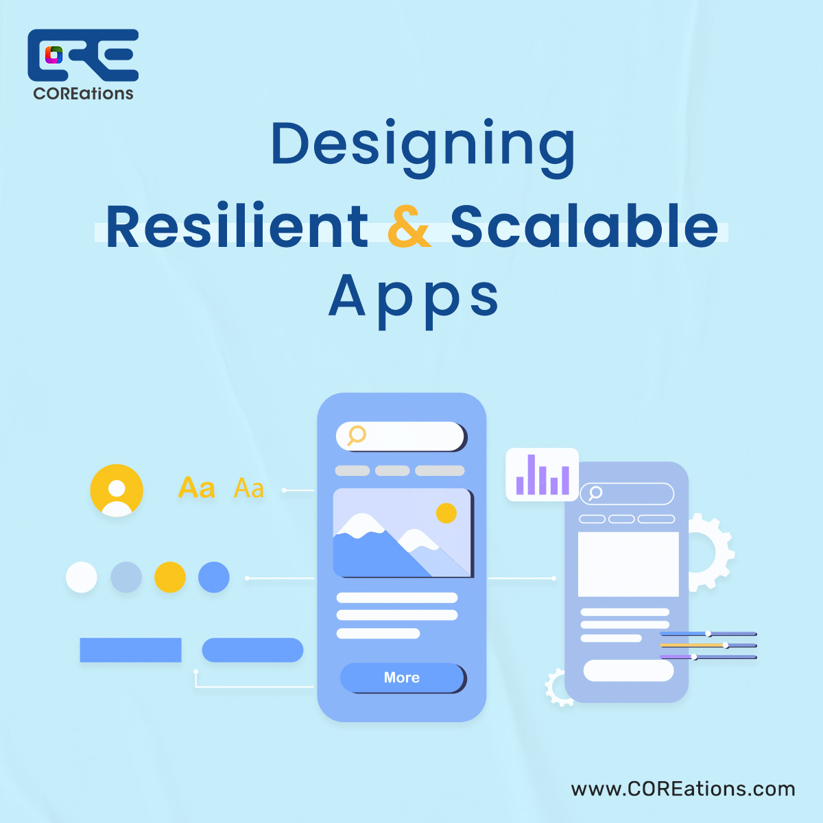COREations's tweet photo. In a fast-changing market, your app must be exceptional to stand out ✨🚀 At #COREations, we transform your vision into reality with top-notch app development services 😎 Ready to succeed? Let’s begin this journey today 💪 Visit us at: https://t.co/OiVRuDDQwo  #COREdevelopment https://t.co/HquvBT6gWZ