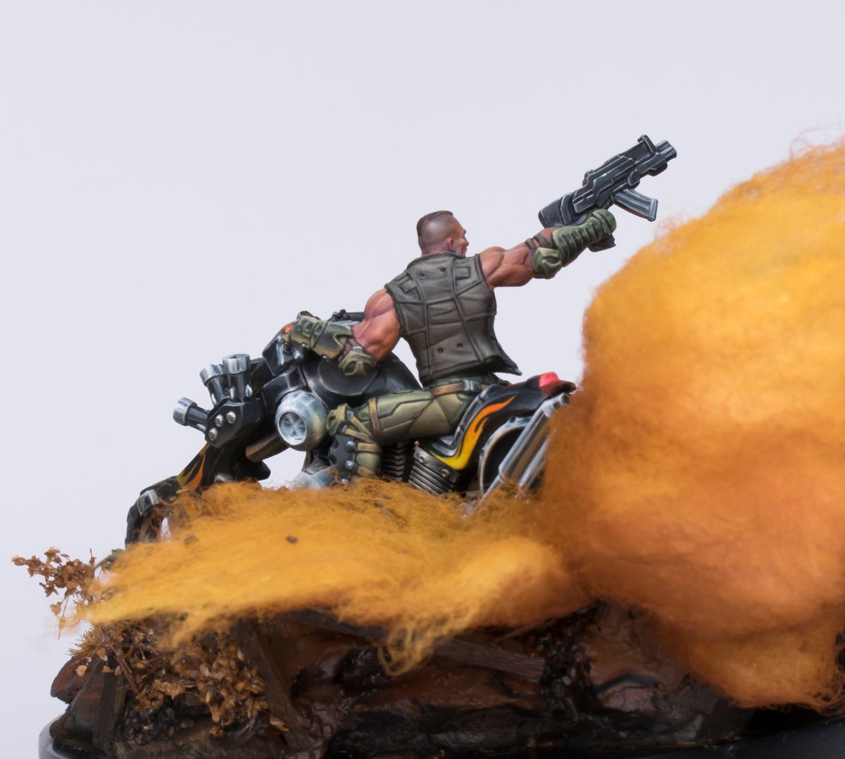 InfinityTheGame's tweet photo. 🏆Gold Advanced of the Infinity painting contest 🏆
Arnau.Lazaro's work on Kum motorized troop undoubtedly deserves this position.
The re-sculpting of this Haqqislam motorized troop seems to come to life with the paint job he has done.
#InfinityUniverse #InfinityPaintContest https://t.co/InRQMlGtIM
