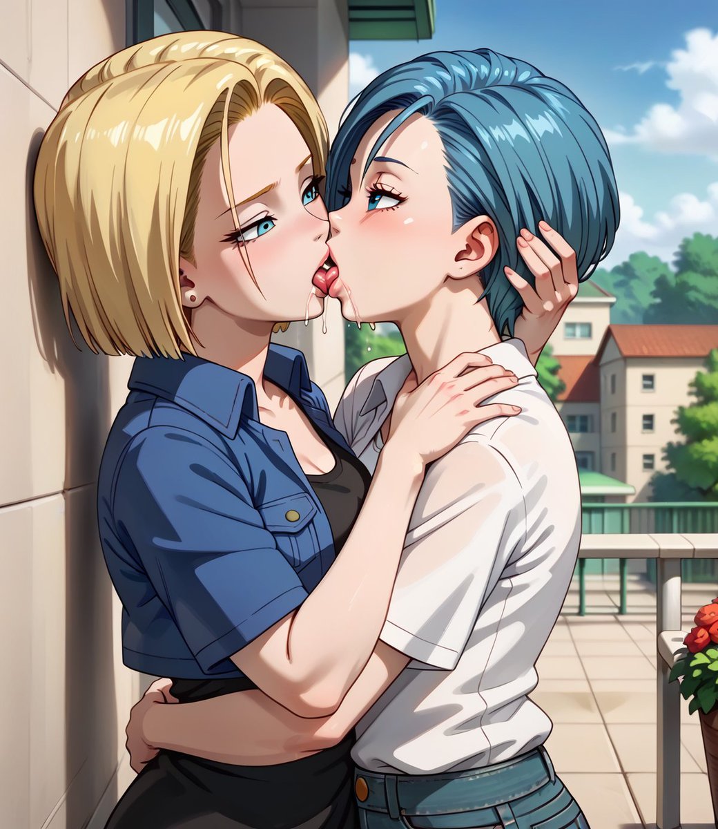 24. Bulma X Android 18 - Kiss
#Bulma #Android18 #Yuri #NSFW #Rule34 #DragonBall #DragonBallSuper