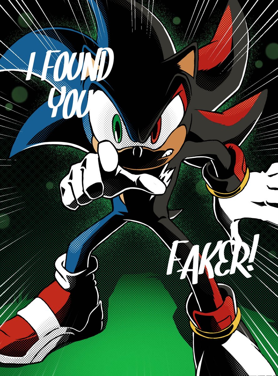 drawsmile2093's tweet photo. Found you!
#Sonic3 #sonicmovie3 #ShadowTheHedgehog https://t.co/tSiEJ7NDra