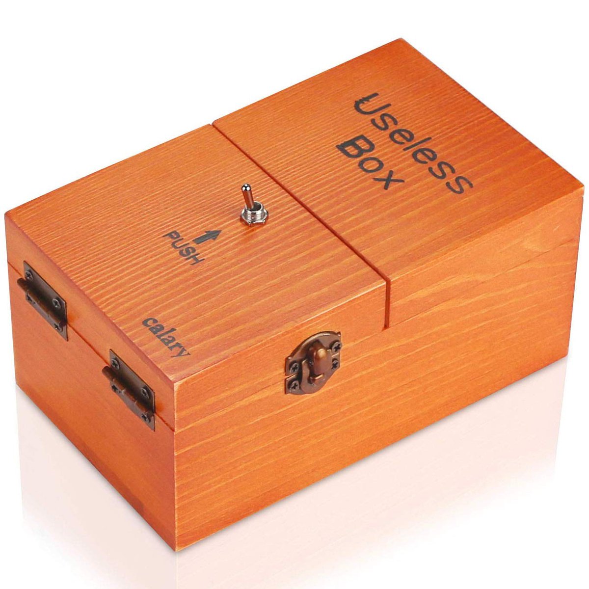 UnicunShop's tweet image. This box does ONE thing: turn itself OFF! 😂 It&apos;s the perfect useless gift for anyone with a sense of humor.  Get yours here: unicun.com/product/useles… #uselessbox #gaggift #funnygifts