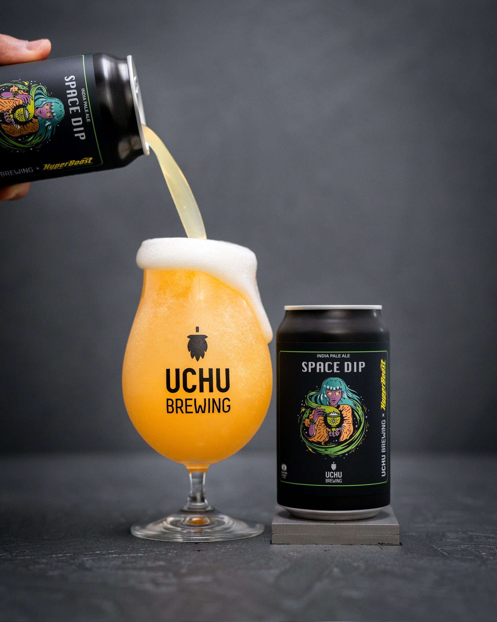 UCHU BREWING ビールグラス うちゅうブルーイング／宇宙カンパニー合同会社 on X: 