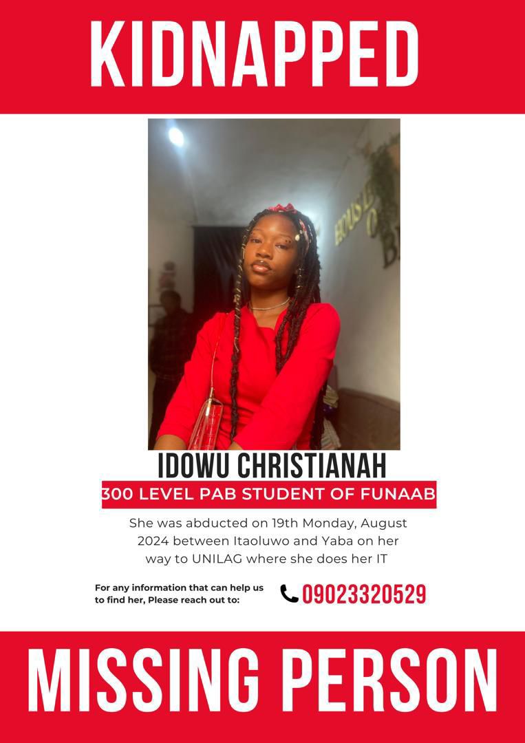 Otomobo1's tweet photo. Help us get Christianah back home.

#FindChristianah https://t.co/X6QN8zSrWY