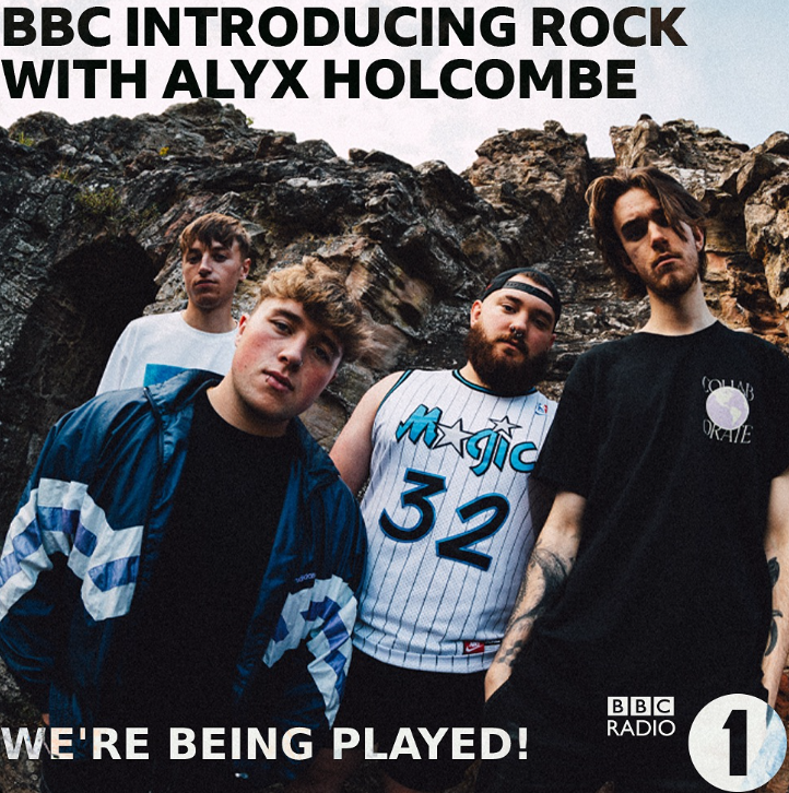 SaNPRuk's tweet photo. Big shout out to @AlyxHolcombe for playing brand new #drenched on #bbcradio1 #introducingrock . Listen again on @bbcsounds : https://t.co/hnzvuQH42a https://t.co/OfCuGaraf4