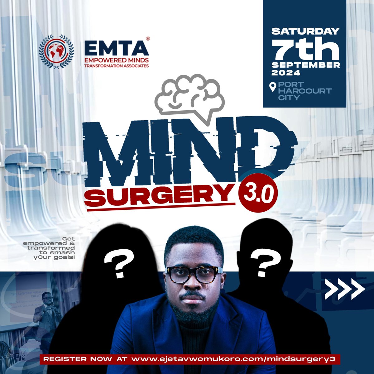 ejetavwomukoro's tweet image. WIN MY 10,000 NAIRA!!!
_
Here are 3 clues to help you
GUESS THE TWO SPEAKERS
who will be joining me at
MIND SURGERY 3.0.
_
Swipe to see more.
Drop your guesses in the comment section below.
-
#MindSurgery3
#EMukoro
#EMTA