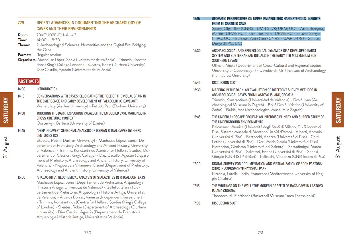 PreGraphity (@pregraphity) on Twitter photo 🗣️📢🏛️<a href="/PreGraphity/">PreGraphity</a> is also present in #Rome, at the <a href="/archaeologyEAA/">European Association of Archaeologists</a>‼️ Friday and Saturday you will be able to attend some interesting presentations by its team members‼️ Don't miss them‼️ 🗣️📢🏛️<a href="/PreGraphity/">PreGraphity</a> is also present in #Rome, at the <a href="/archaeologyEAA/">European Association of Archaeologists</a>‼️ Friday and Saturday you will be able to attend some interesting presentations by its team members‼️ Don't miss them‼️