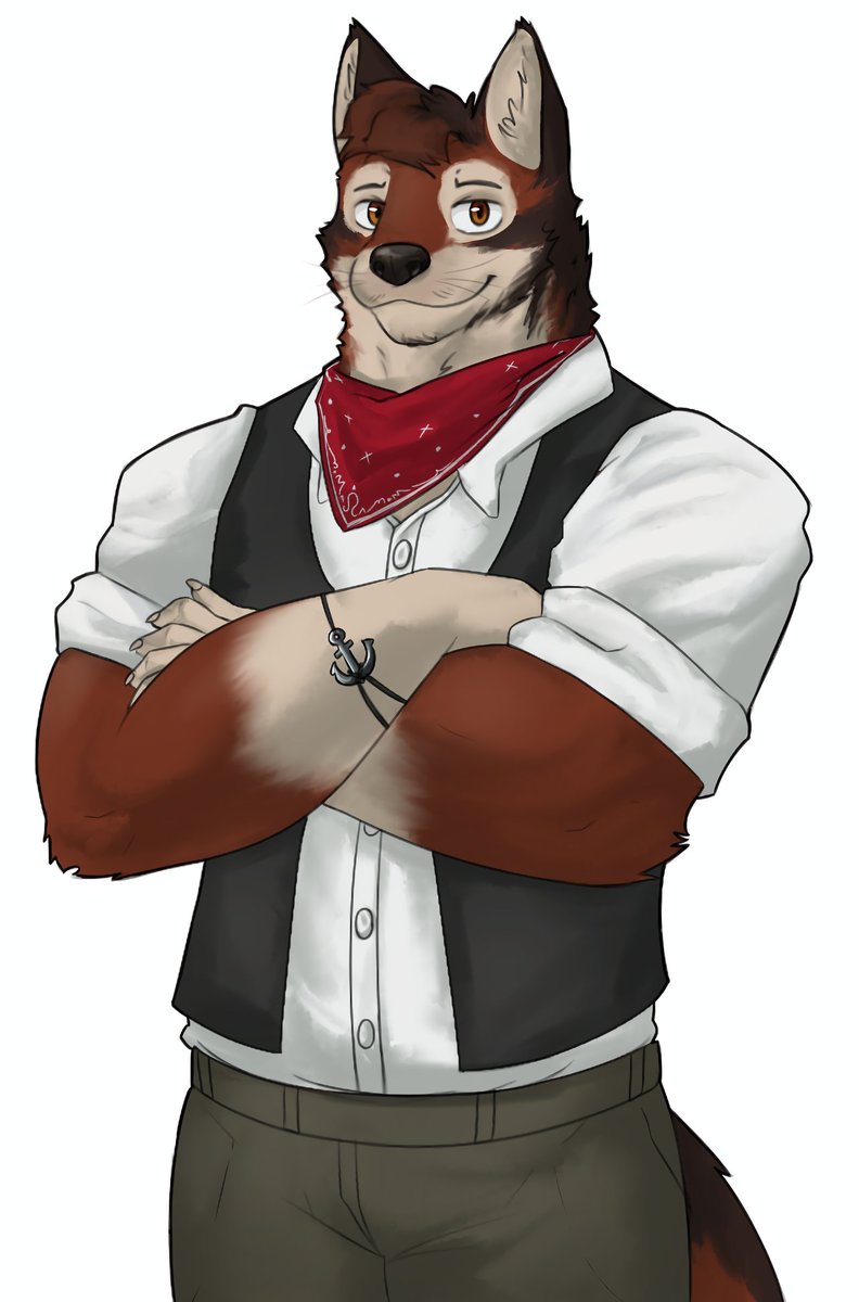 zxcy3ber's tweet photo. The red flag has been westernized and now he's a total borderline dilf ♥️ ♥️ 
(Flynn nation we next 🗣️)
#Echoproject #Echovn #TSRvn #furryarwork #furryartist https://t.co/Qy24204S7z