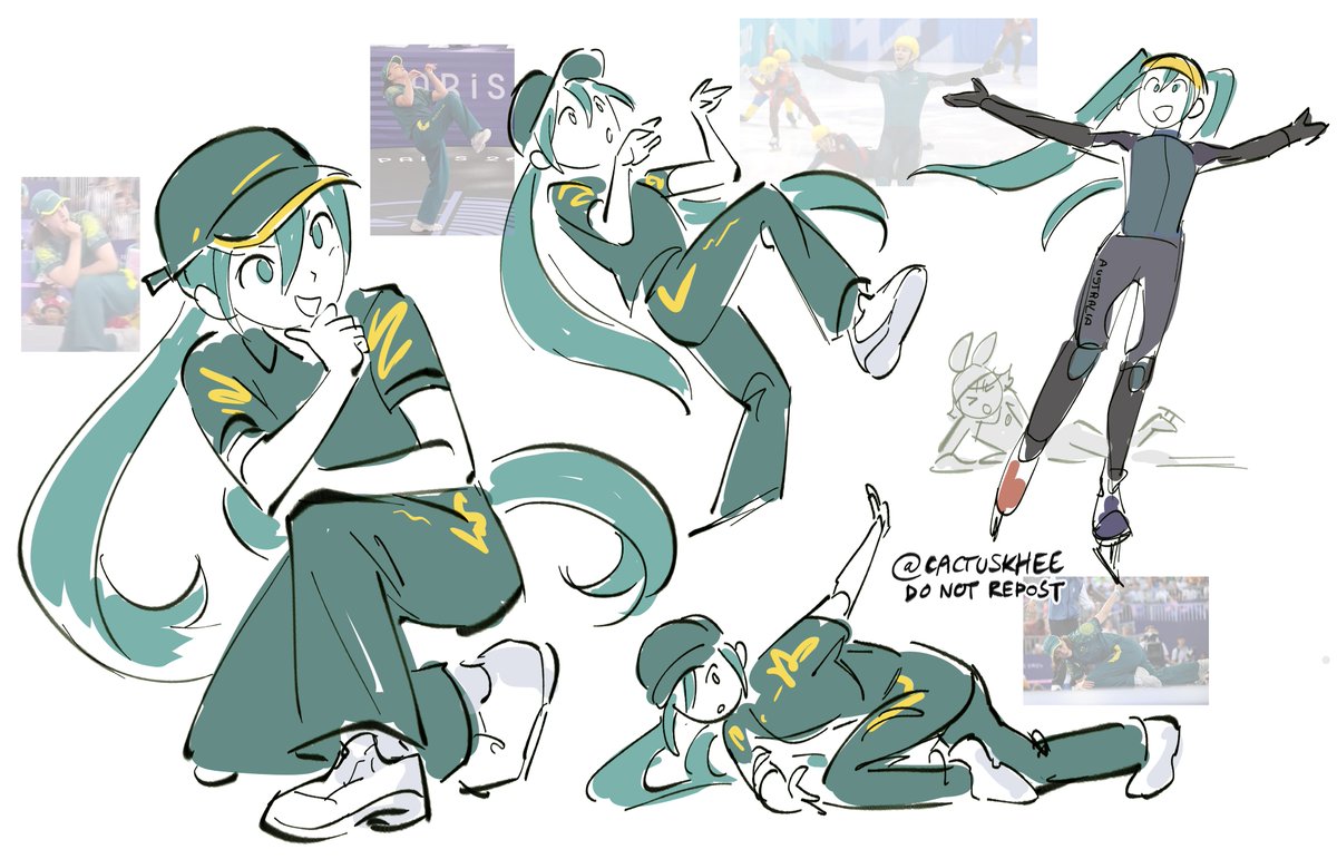 aussie olympics miku 🏅🇦🇺