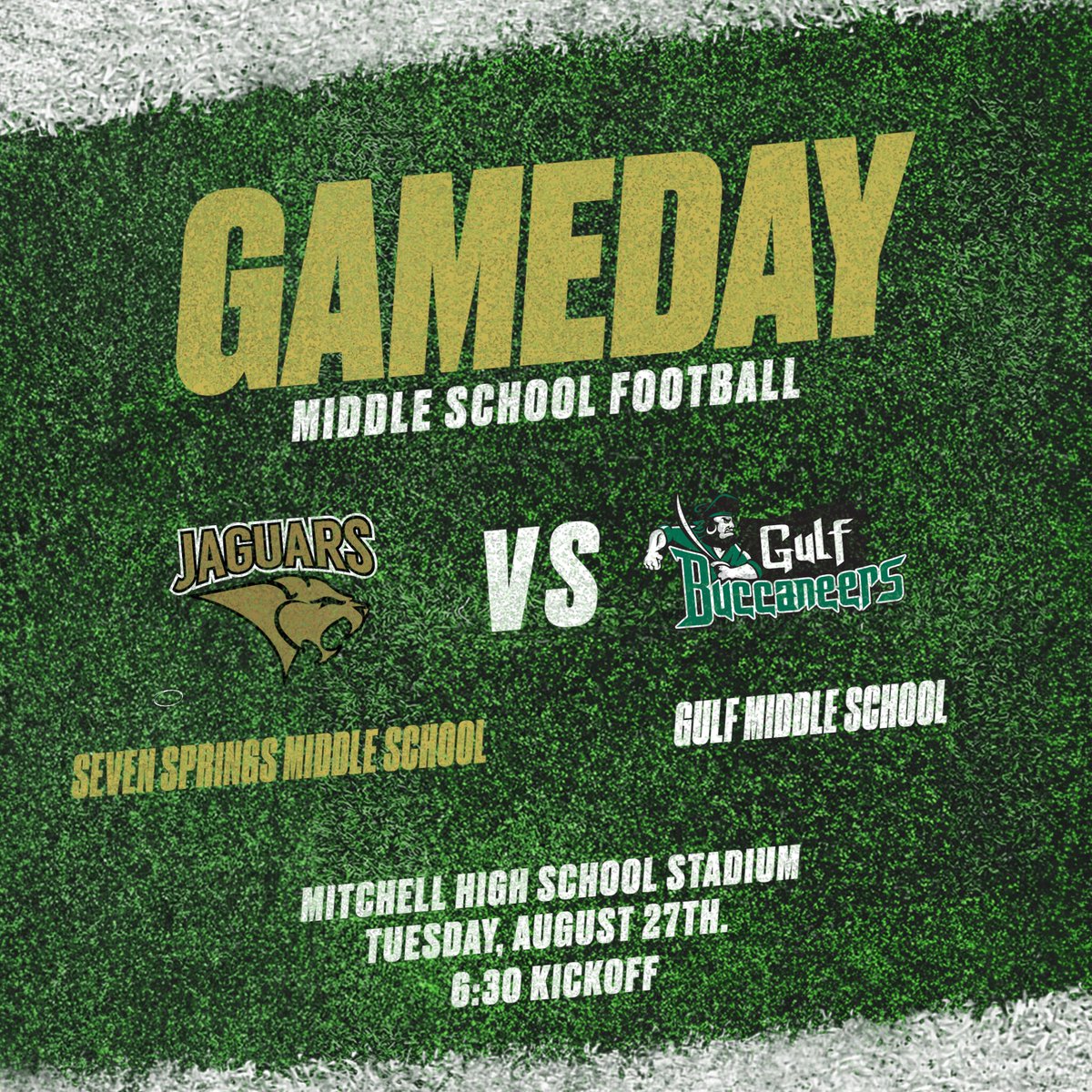 Week 1 in the Jungle!!

Tickets can be purchased on GoFan and at the gate.