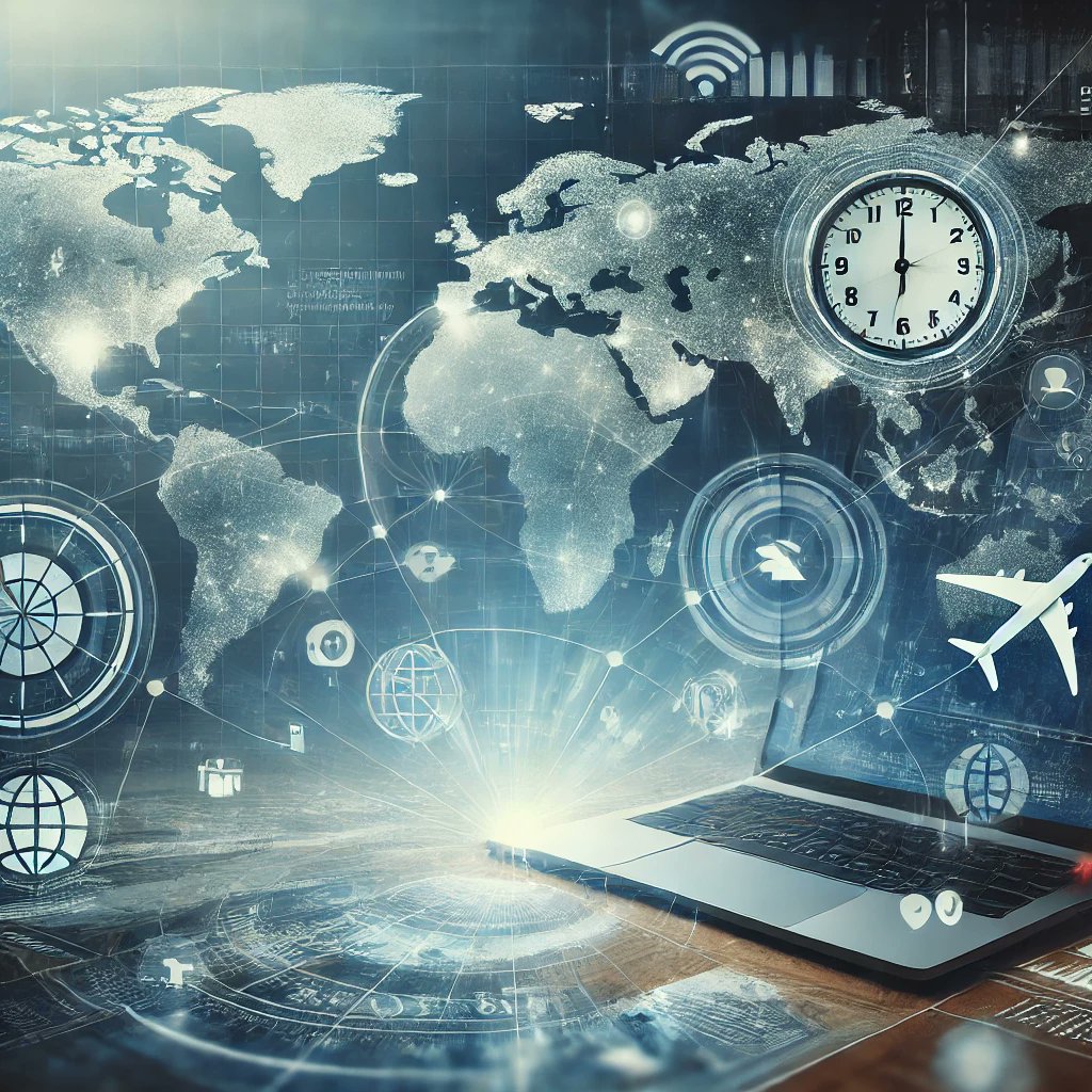 DisruptiveHoriz's tweet image. The key to unlocking these possibilities? Embracing asynchronous work. No office, no office hours, and no need for real-time communication. This means limitless geographical reach and access to global talent. 🌐✈️ #AsynchronousWork #GlobalReach 4/9