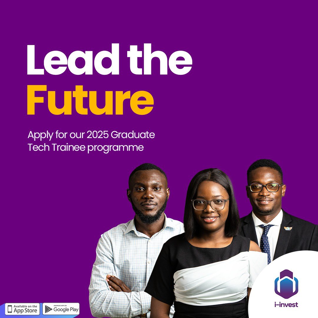 iinvestng's tweet photo. Apply for our 2025 Graduate Tech Trainee program and start your journey to becoming a leader, innovator, and visionary.ππ½
https://t.co/szS2cDUvkU
Follow our social media platforms and keep an eye out for more updates.ππΎ
#GraduateManagementTrainee
#iinvest
#parthian https://t.co/3vg8imfmKq