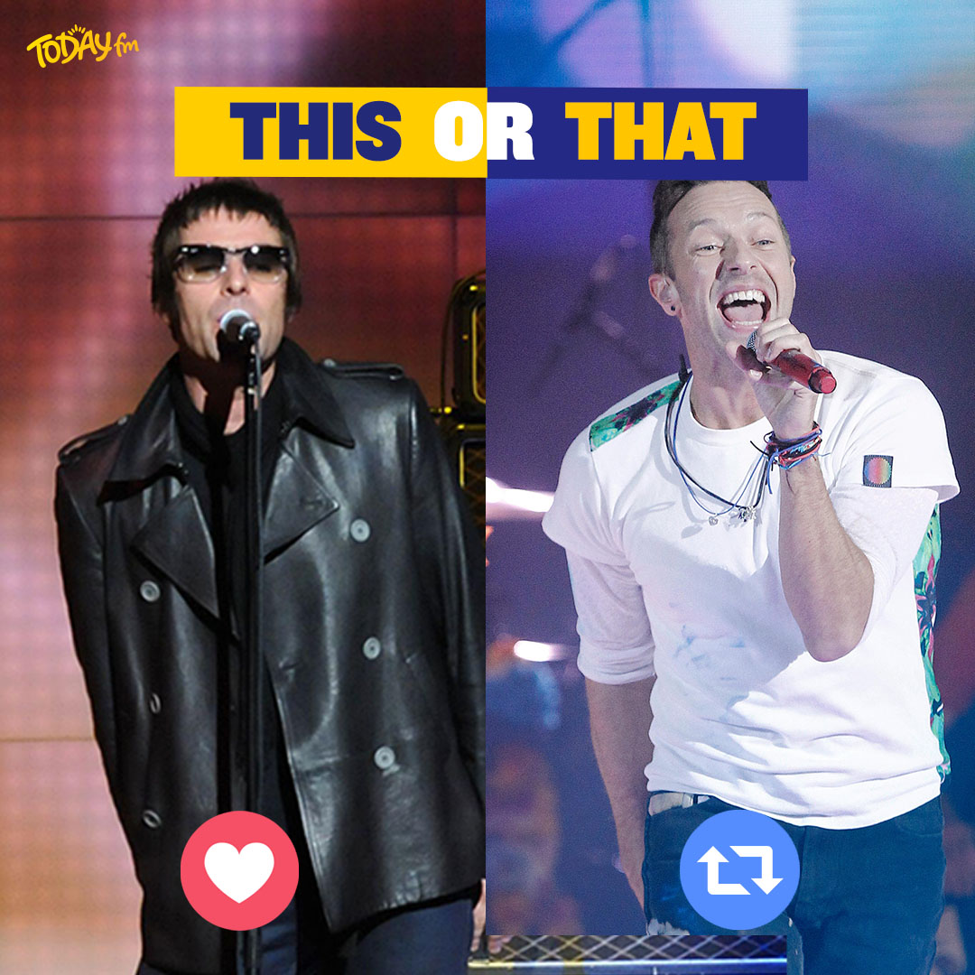 You can only get tickets to ONE...who are you picking?

💛 LIKE = Oasis
🔁 RETWEET = Coldplay