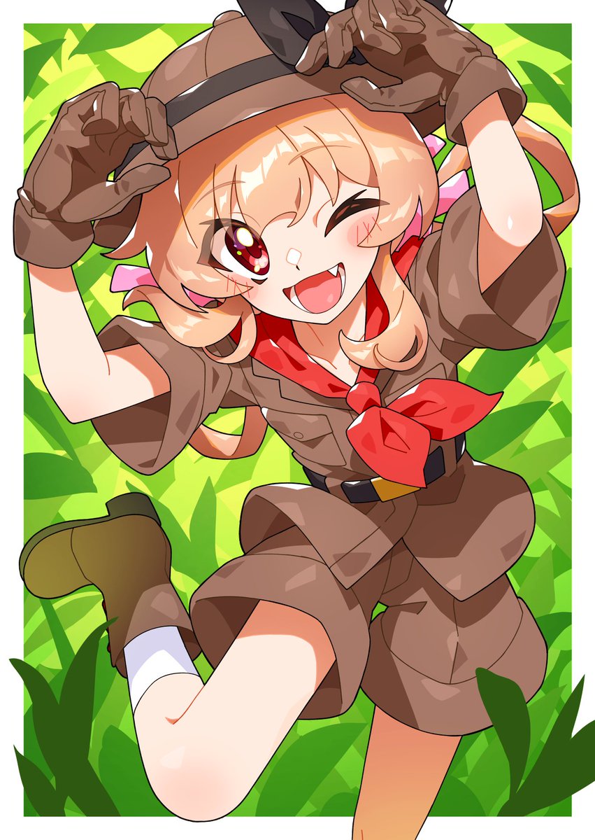 「アニマルま～る! #ヌォンタート」|藤たらゐのイラスト
