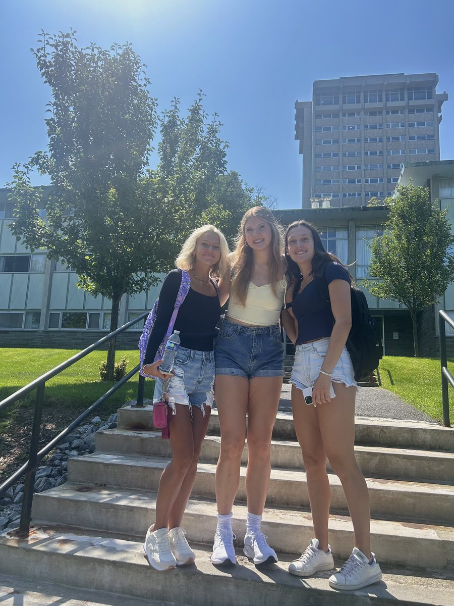IthacaWBB's tweet photo. School is back in session!📚 https://t.co/NjZF9IG7hq
