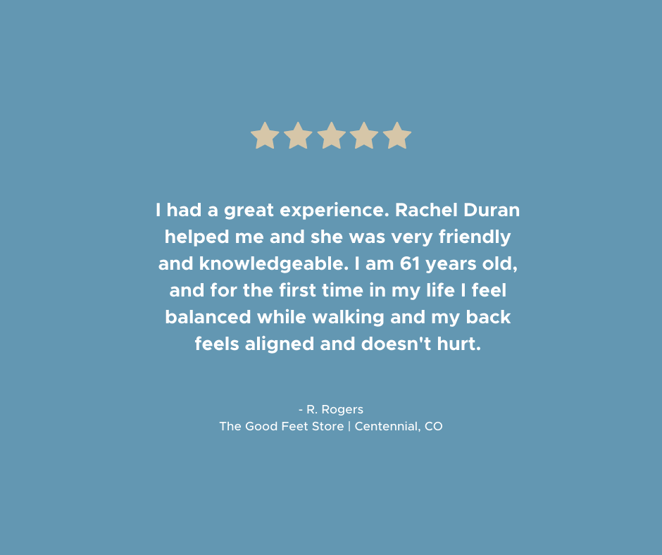 TheGoodFeetCOS's tweet image. Real Customer. Real Review. #goodfeetstore #getoutthere #colorado #coloradosprings #archsupport #painfree
